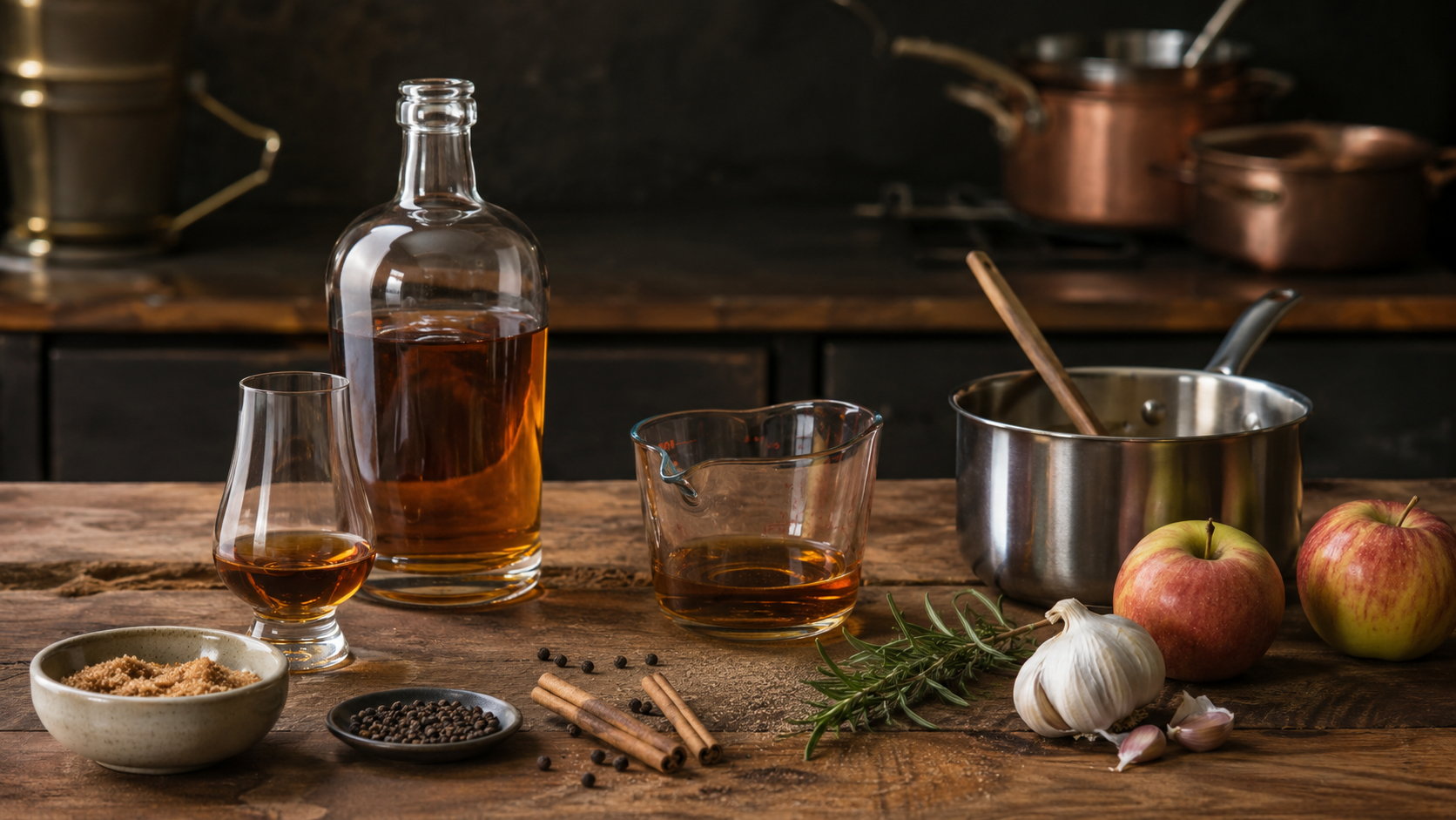 Whiskey pantry from pour to plate