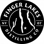 Finger Lakes Distilling_PrimaryLogo Black burnt star copy - Brian McKenzie bw