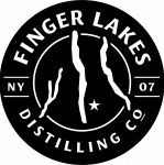 Finger Lakes Distilling_PrimaryLogo Black burnt star copy - Brian McKenzie bw