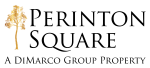 PerintonSquareLOGO black gold symbol tagline